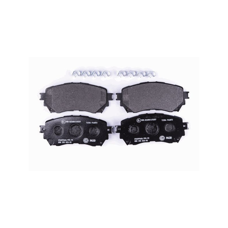 HELLA 8DB 355 020-901 Brake Pads Set Front for