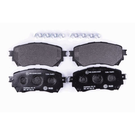 HELLA 8DB 355 020-901 Klocki hamulcowe Przód dla
