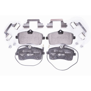 HELLA 8DB 355 020-671 Brzdové platničky Predné pre