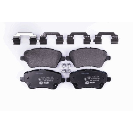 HELLA 8DB 355 020-621 Klocki hamulcowe Przód dla