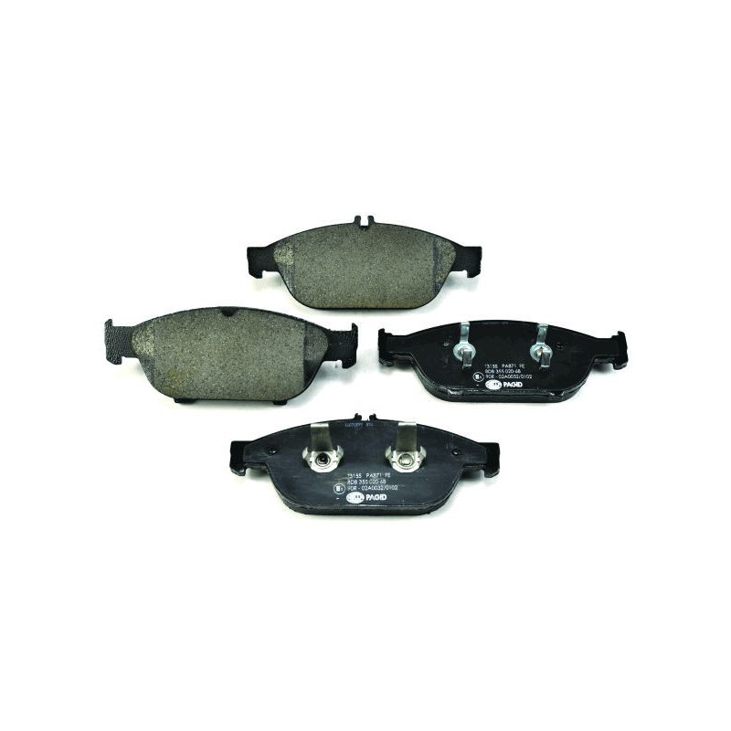 HELLA 8DB 355 020-681 Pastiglie freno Anteriore per