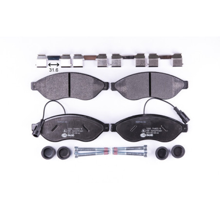 HELLA 8DB 355 020-661 Brake Pads Set Front for