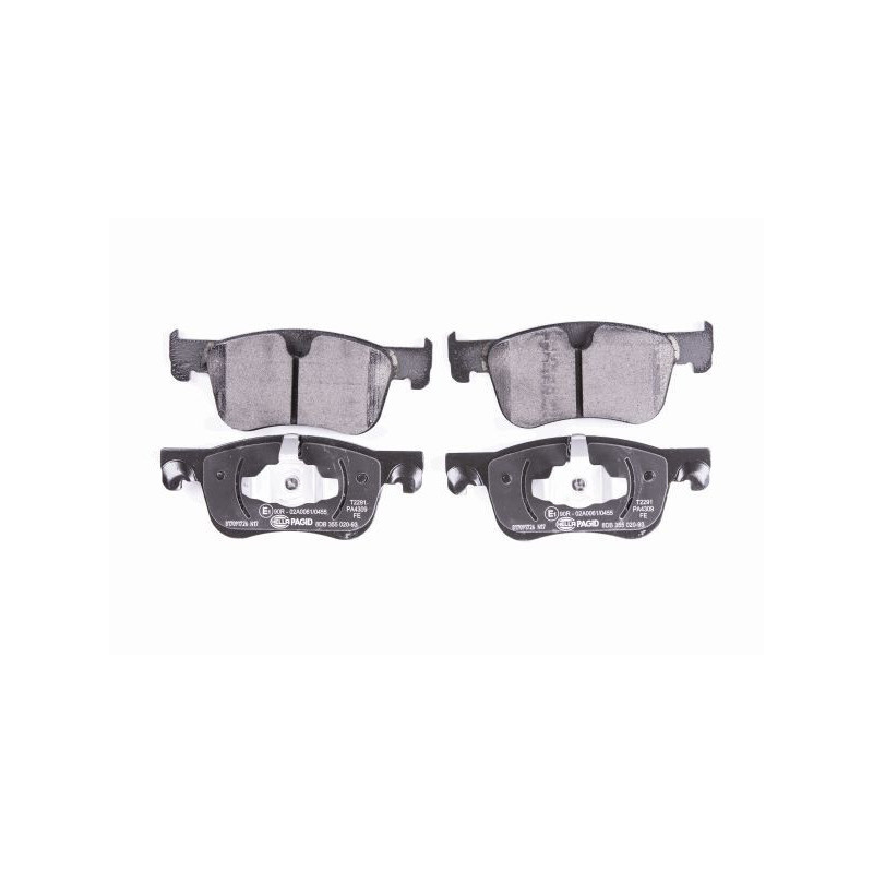 HELLA 8DB 355 020-931 Klocki hamulcowe Przód dla