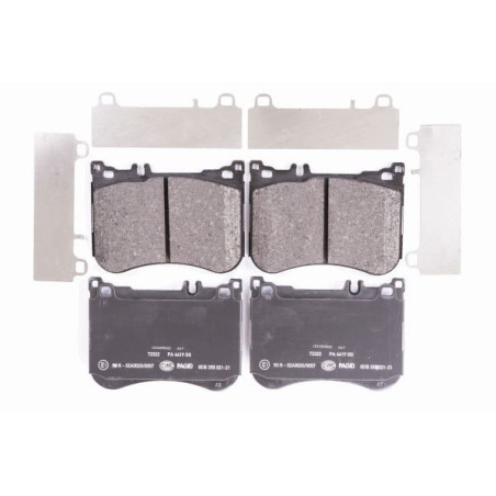 HELLA 8DB 355 021-211 Plaquettes de frein Avant pour