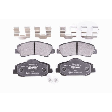 HELLA 8DB 355 020-771 Plaquettes de frein Avant pour
