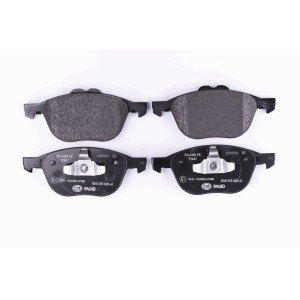 HELLA 8DB 355 020-411 Brzdové platničky Predné pre