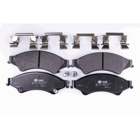 HELLA 8DB 355 020-781 Pastiglie freno Anteriore per