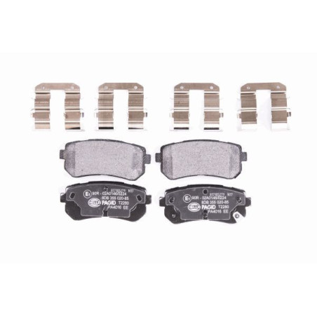 HELLA 8DB 355 020-851 Bremsbeläge Hinten für