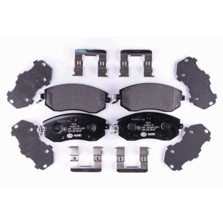 HELLA 8DB 355 020-891 Brake Pads Set Front for