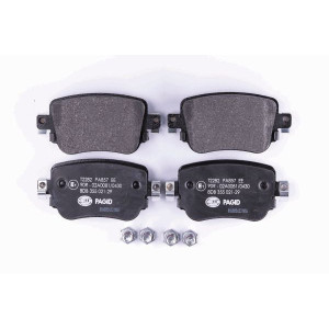 HELLA 8DB 355 021-291 Pastillas de freno Trasero para