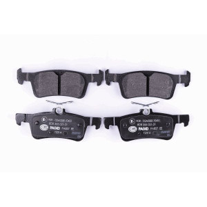 HELLA 8DB 355 021-311 Plaquettes de frein Arrière pour