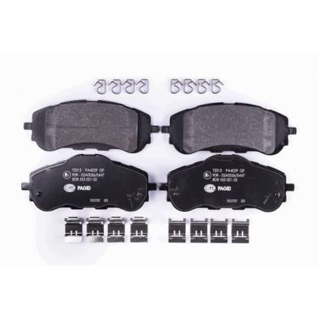 HELLA 8DB 355 021-321 Brzdové destičky Přední pro