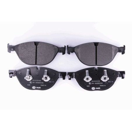 HELLA 8DB 355 021-381 Bremsbeläge Vorne für