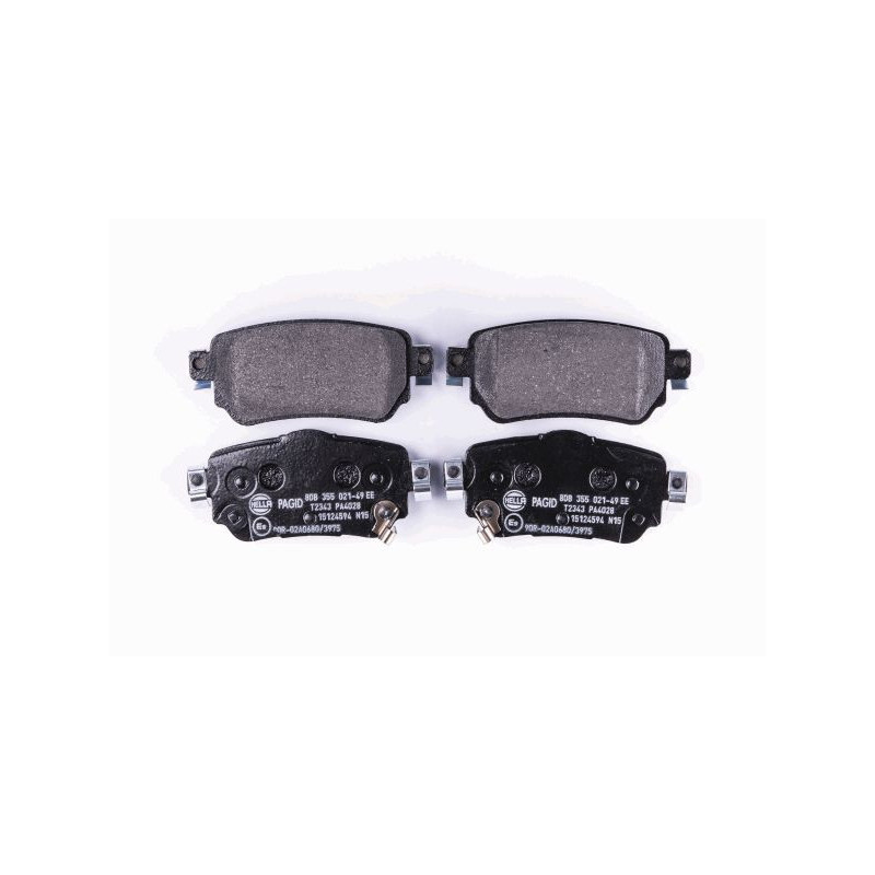 HELLA 8DB 355 021-491 Brake Pads Set Rear for