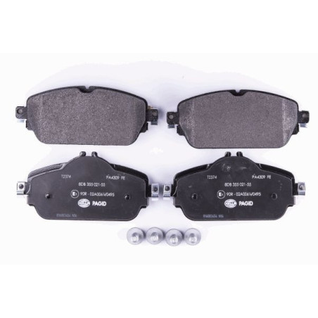 HELLA 8DB 355 021-551 Brake Pads Set Front for