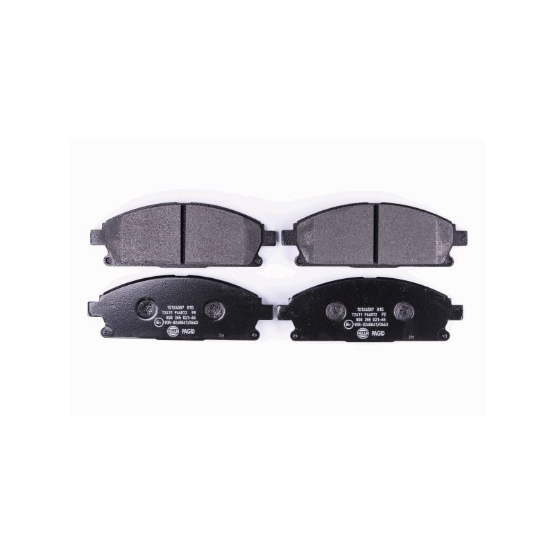 HELLA 8DB 355 021-651 Pastiglie freno Anteriore per
