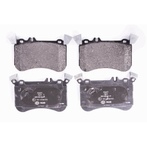 HELLA 8DB 355 021-771 Brzdové platničky Predné pre