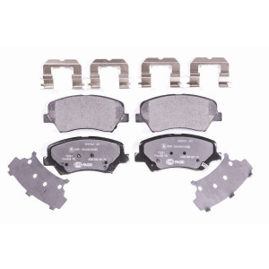 HELLA 8DB 355 021-781 Pastillas de freno Delantero para