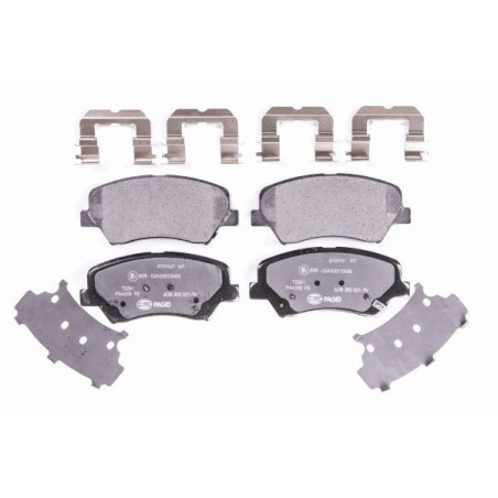 HELLA 8DB 355 021-781 Plaquettes de frein Avant pour