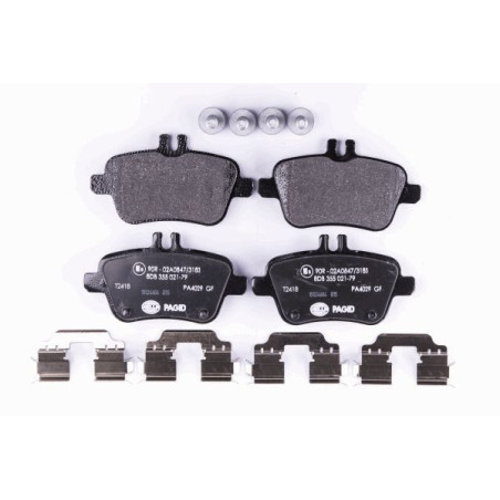 HELLA 8DB 355 021-791 Bremsbeläge Hinten für