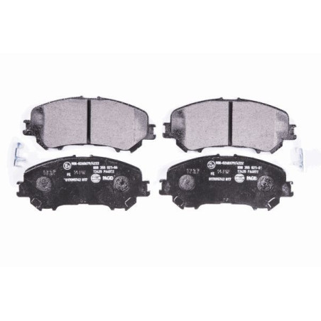 HELLA 8DB 355 021-861 Brake Pads Set Front for