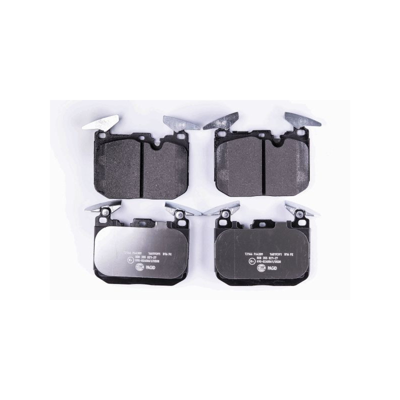 HELLA 8DB 355 021-271 Klocki hamulcowe Przód dla
