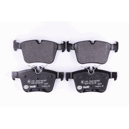 HELLA 8DB 355 021-831 Klocki hamulcowe Tył dla
