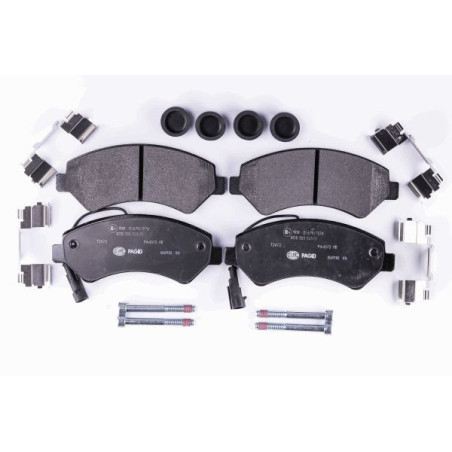 HELLA 8DB 355 023-011 Brake Pads Set Front for