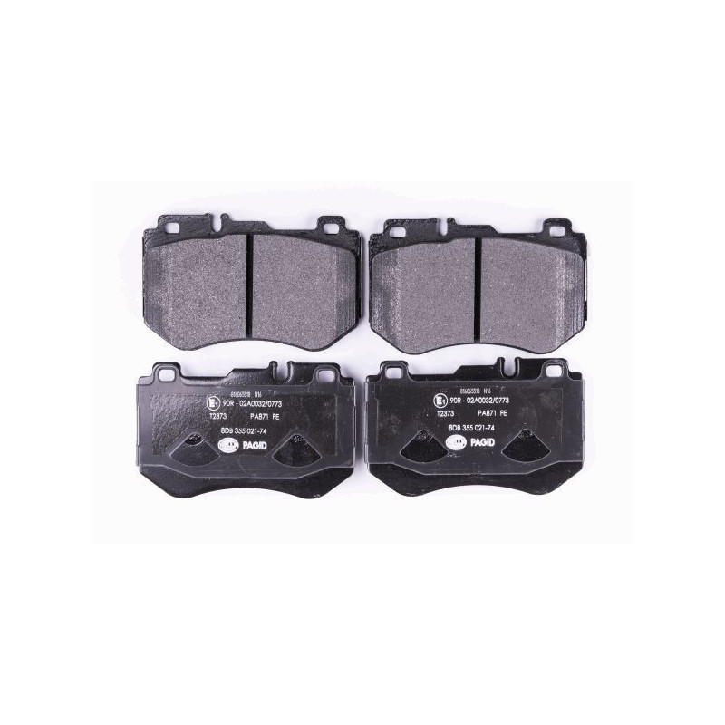 HELLA 8DB 355 021-741 Brake Pads Set Front for