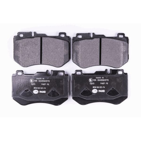 HELLA 8DB 355 021-741 Brzdové destičky Přední pro