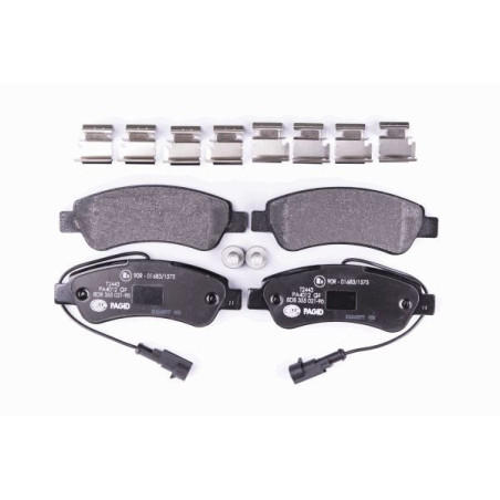 HELLA 8DB 355 021-901 Klocki hamulcowe Tył dla