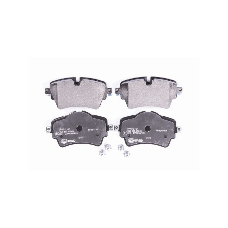 HELLA 8DB 355 023-091 Brake Pads Set Front for