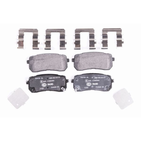 HELLA 8DB 355 023-231 Pastiglie freno Posteriore per