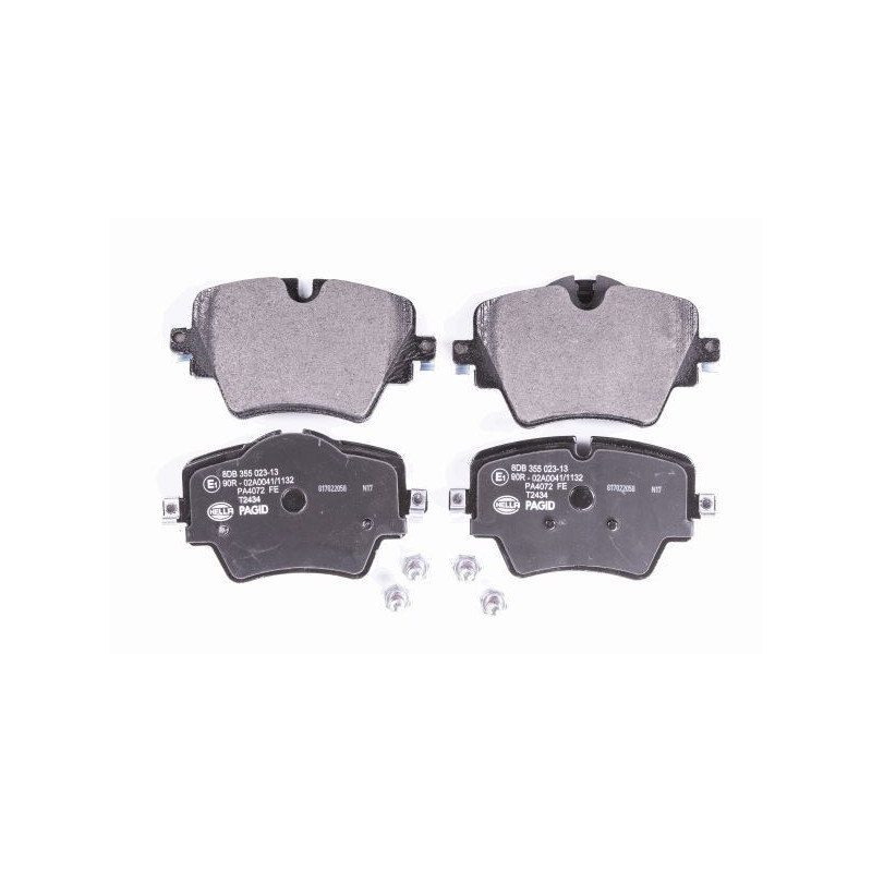HELLA 8DB 355 023-131 Brzdové destičky Přední pro