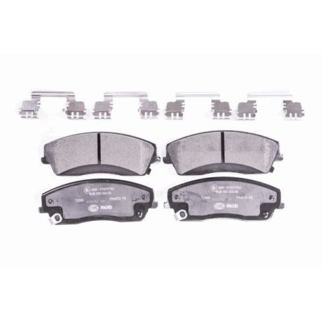 HELLA 8DB 355 025-001 Pastiglie freno Anteriore per
