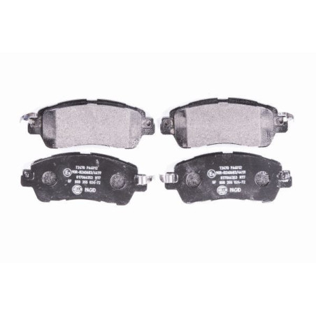 HELLA 8DB 355 024-721 Plaquettes de frein Avant pour