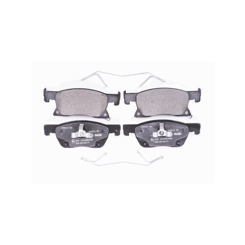 HELLA 8DB 355 024-771 Plaquettes de frein Avant pour