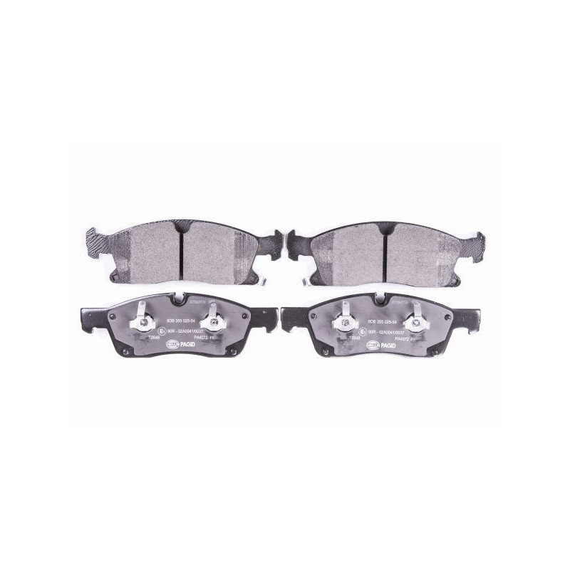 HELLA 8DB 355 025-541 Brake Pads Set Front for