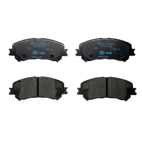 HELLA 8DB 355 025-081 Brake Pads Set Front for