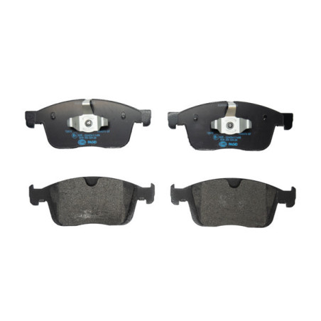 HELLA 8DB 355 025-261 Brzdové platničky Predné pre