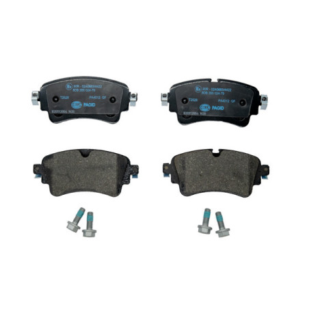 HELLA 8DB 355 024-791 Pastiglie freno Posteriore per