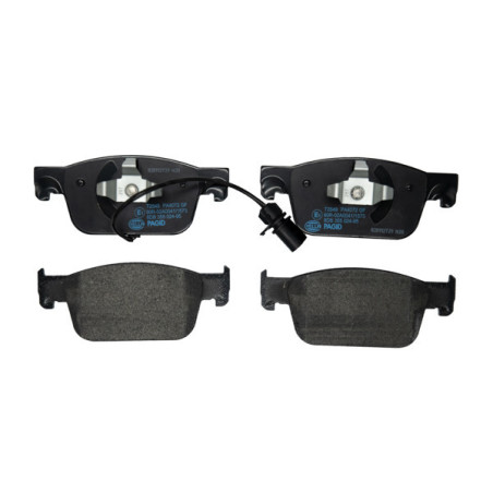 HELLA 8DB 355 024-951 Brzdové destičky Přední pro