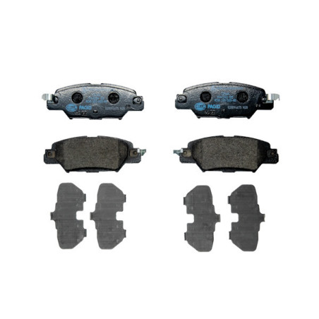 HELLA 8DB 355 025-461 Brake Pads Set Rear for