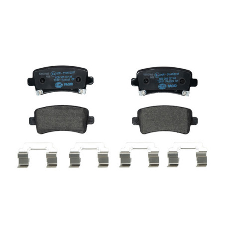 HELLA 8DB 355 037-651 Klocki hamulcowe