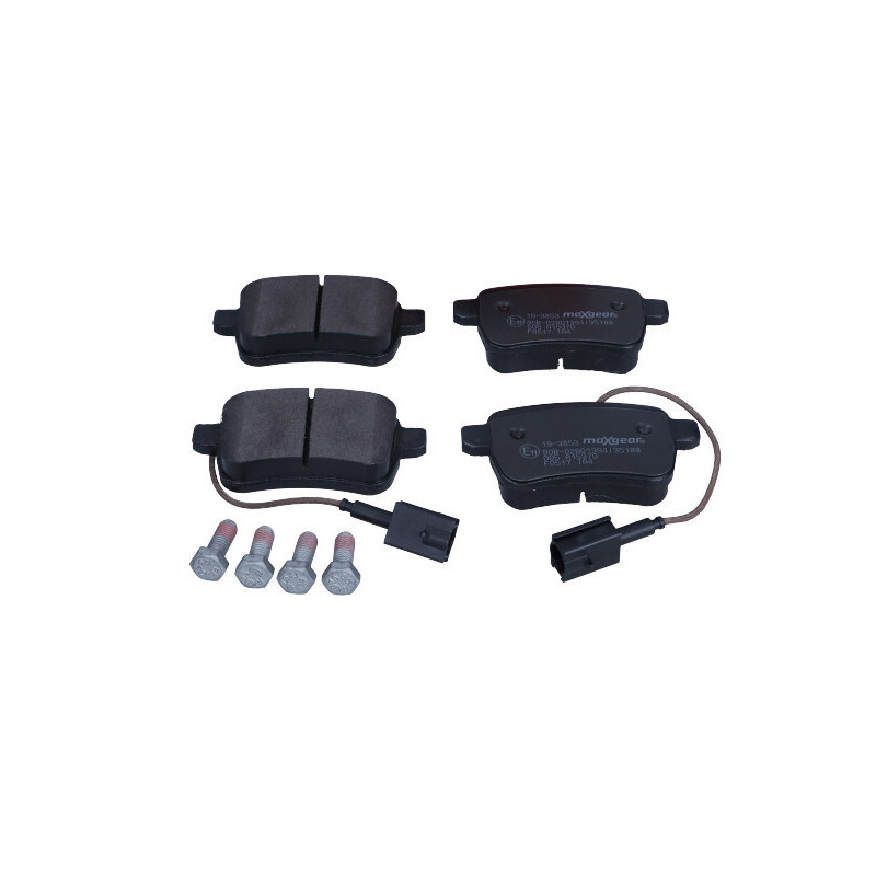 MAXGEAR 19-3853 Plaquettes de frein arrière pour Alfa Giulietta