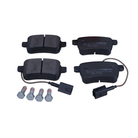 MAXGEAR 19-3853 Brzdové platničky zadné pre Alfa Giulietta
