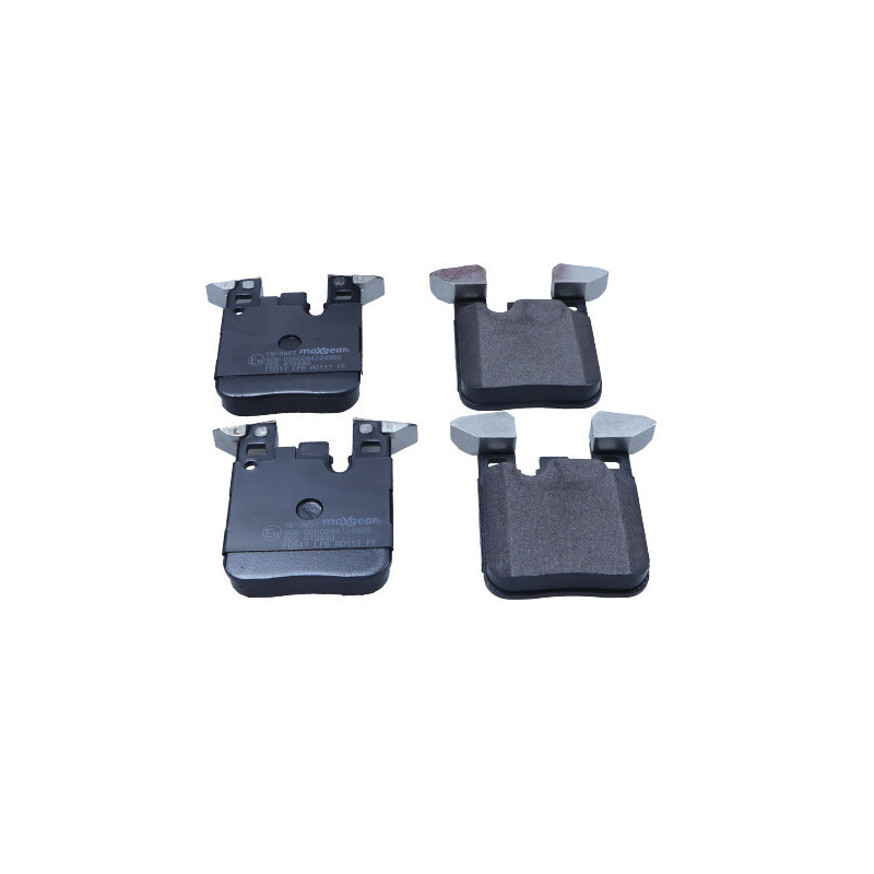 MAXGEAR 19-3857 Brake Pads Set Rear for BMW 3 4 1 2