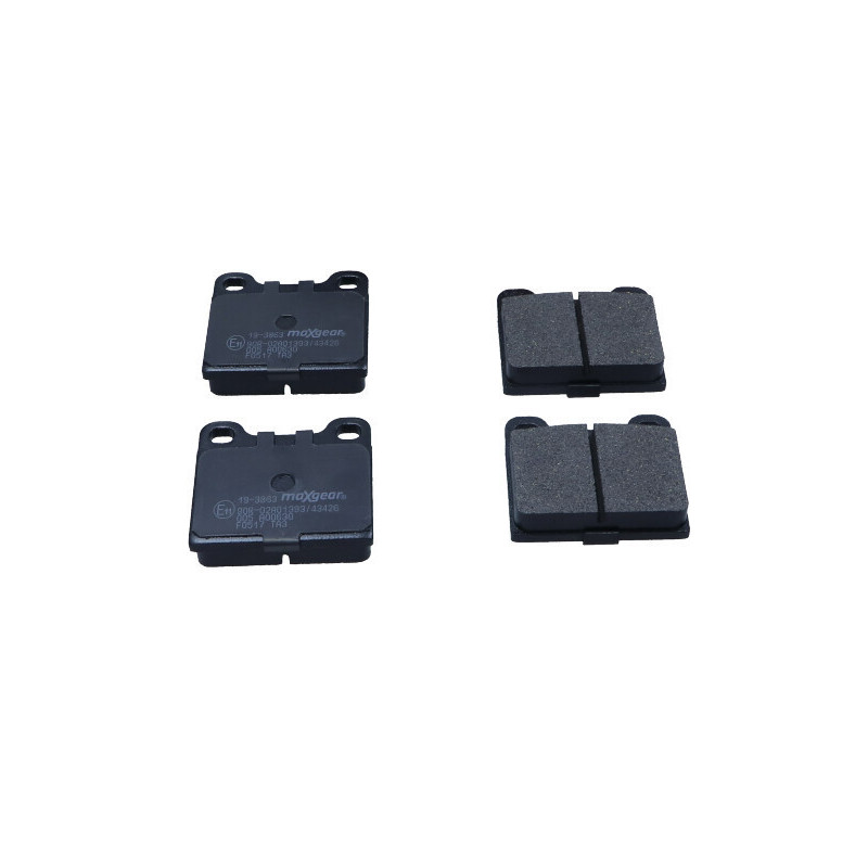 MAXGEAR 19-3863 Plaquettes de frein arrière pour Taunus S Rekord SL /8 Kadett W123 140 Ascona Giulia