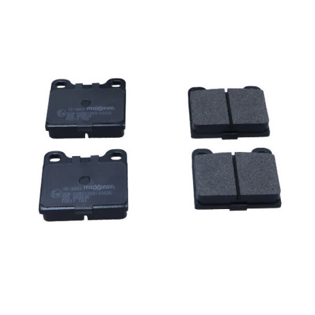 MAXGEAR 19-3863 Bremsbeläge Hinten für Taunus S Rekord SL /8 Kadett W123 140 Ascona Giulia Alfetta