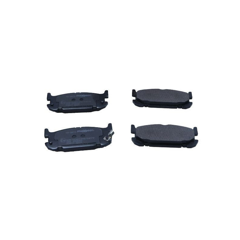 MAXGEAR 19-3870 Brzdové platničky zadné pre Mazda MX-5